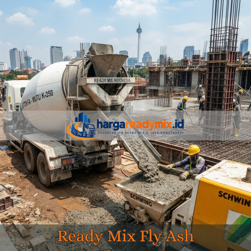 Beton Ready Mix Fly Ash (FA)